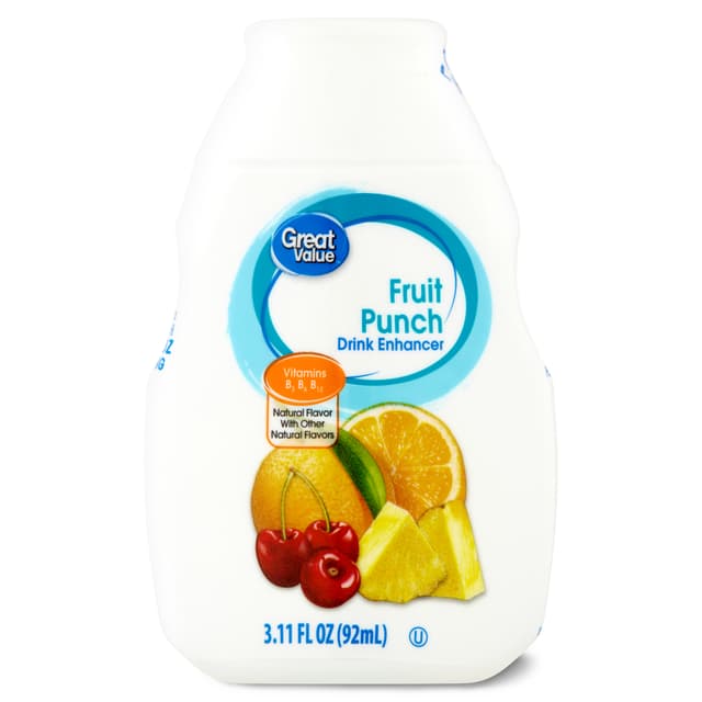 Fruit Punch Flavor Drink Enhancer, Fruit Punch