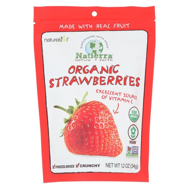 Freeze-Dried Organic Strawberries