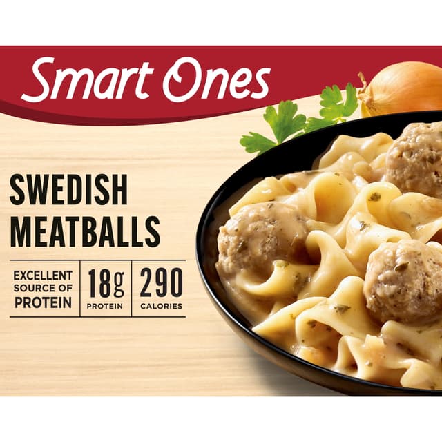 Pasta with Swedish Meatballs in a Savory, Creamy Sauce, Pasta with Swedish Meatballs