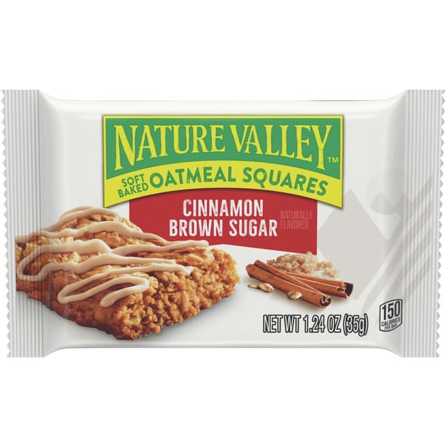 Nature Valley Cinnamon Brown Sugar Soft Baked Oatmeal Squares