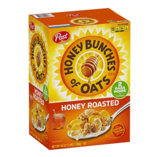 Sweetened Cereal with Oats and Honey, Oats and Honey