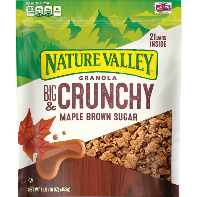 Nature Valley Maple Brown Sugar Granola Crunch