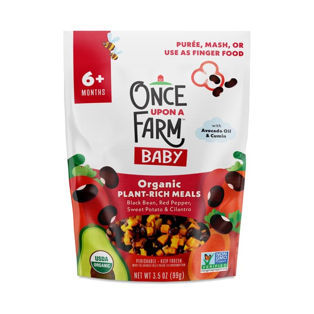 Organic Plant-Rich Meals Black Bean, Red Pepper, Sweet Potato & Cilantro