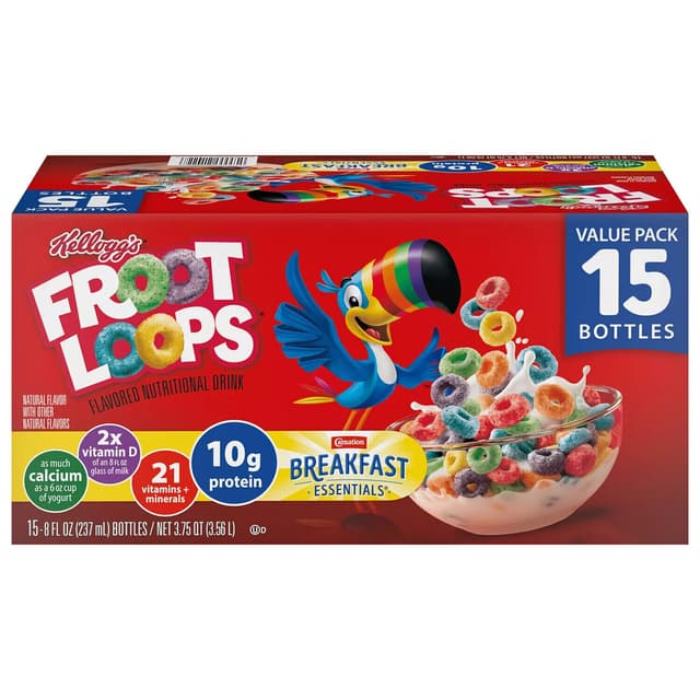 Froot Loops Flavored Nutritional Drink
