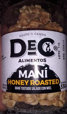 Mani Tostado Salado Con Miel