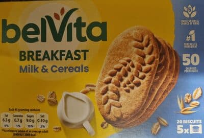 Belvita Breakfast Biscuits Milk & Cereal