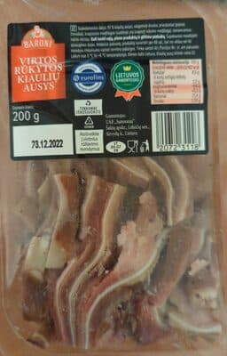 Rūkytos Kiaulių Ausys