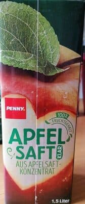 Apfelsaft, Klar