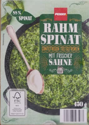Rahm Spinat