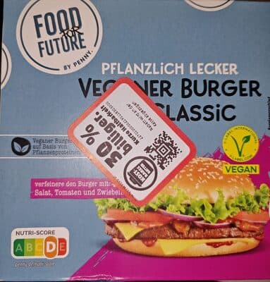 Veganer Burger Classic
