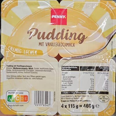 Pudding Mit Vanillegeschmack