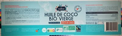 Huile De Coco Vierge Bio