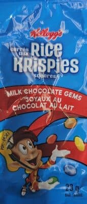 Rice Krispies with Milk Chocolate Gems