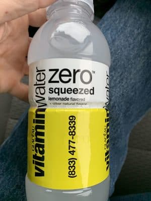 Vitaminwater Zero Squeezed Lemonade