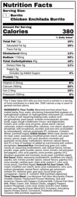 Chicken Enchilada Burrito