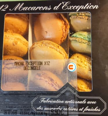 12 Macarons D'Exception