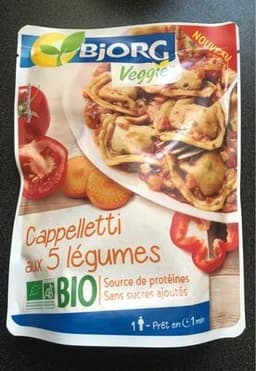 Cappelletti Aux 5 Légumes