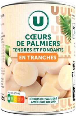 Coeurs De Palmier En Rondelles - Boîte 250G
