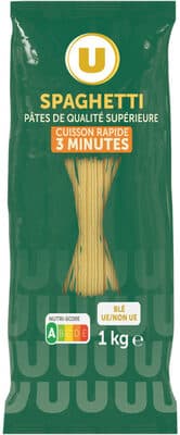 Pâtes Spaghetti Cuisson Rapide 1Kg
