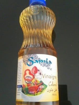 500Ml Vinaigre Halal Samia
