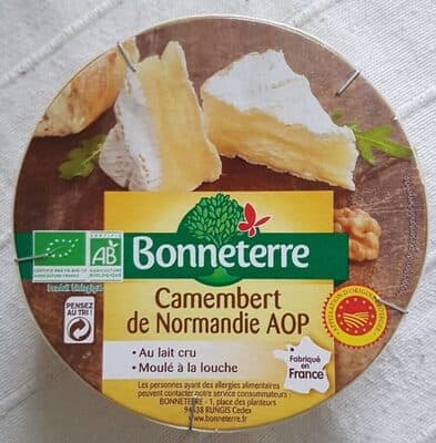 Camembert De Normandie Aop Au Lait Cru Ab