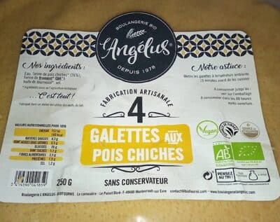 Galettes Aux Pois Chiches