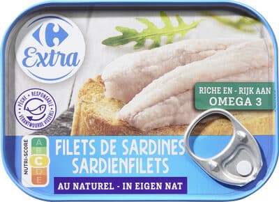 Filets De Sardine (Au Naturel)