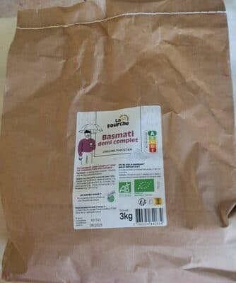 Riz Basmati Demi-Complet