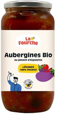 Aubergines Bio Au Piment D'Espelette