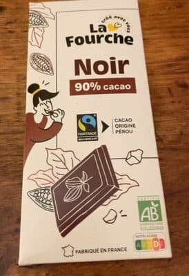 Chocolat Noir 90% Pérou