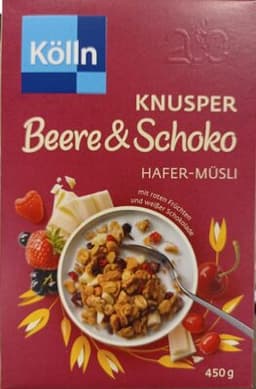 Knusper Beere & Schoko