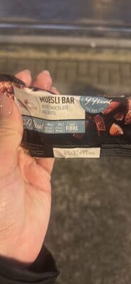 Muesli Bar with Chocolate and Nuts