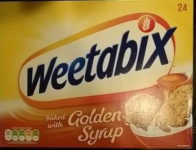 Weetabix Golden Syrup 24'S