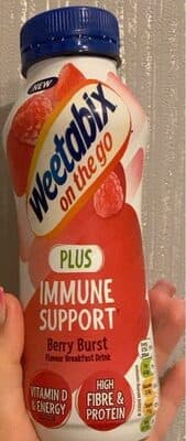 Berry Burst Weetabix on the Go