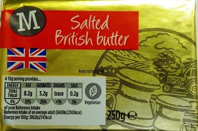 Salted British Butter