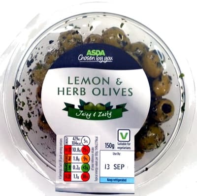 Lemon & Herb Olives