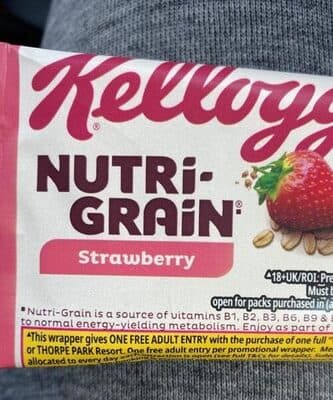Kelloggs Nutri Grain Strawberry