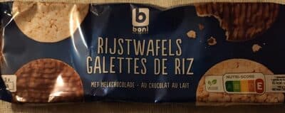 Galettes De Riz Au Chocolat Au Lait