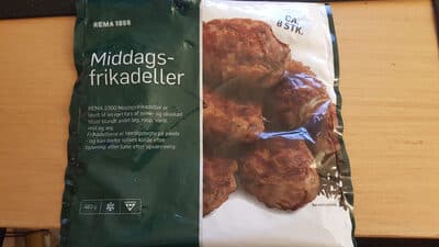 Middags Frikadeller