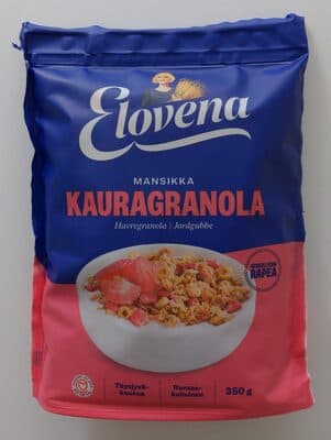 Kauragranola Mansikka
