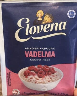 Annospikapuuro Vadelma