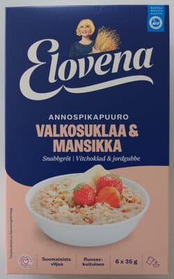 Annospikapuuro Valkosuklaa & Mansikka