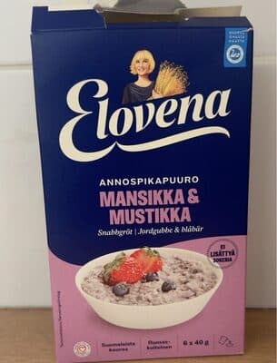 Annospikapuuro Mansikka & Mustikka