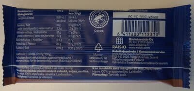 Välipalakeksi Tumma Suklaa