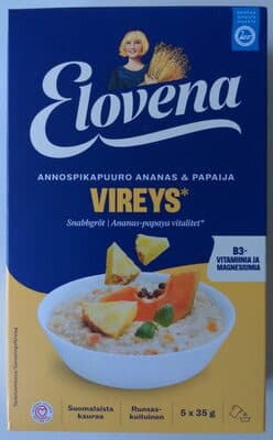 Annospikapuuro Vireys Ananas & Papaija