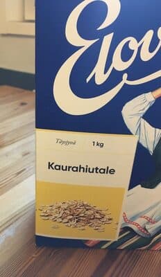 Täysjyväkaurahiutale