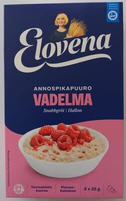 Annospikapuuro Vadelma