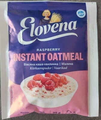 Raspberry Instant Oatmeal