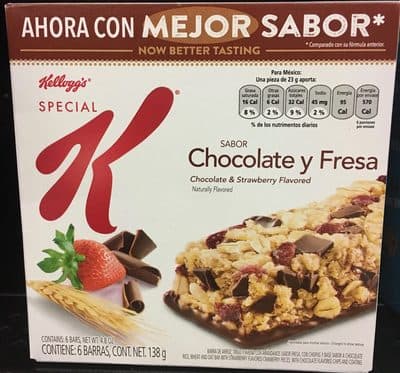Special K Chocolate Y Fresa