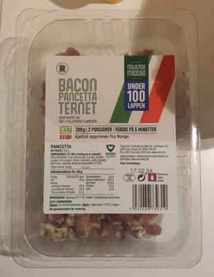 Bacon Pancetta Ternet